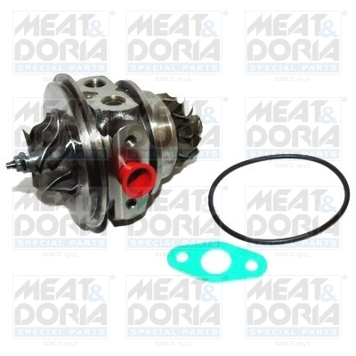 Core assembly, turbocharger